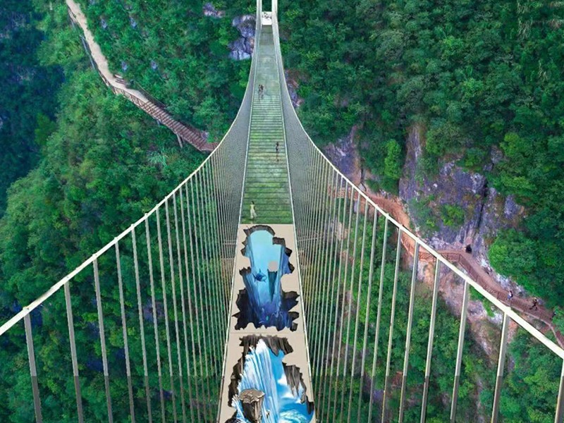 玻璃吊橋